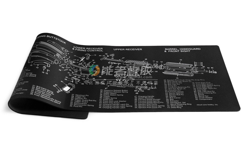 能者橡膠專業(yè)生產(chǎn)槍支裝配墊（槍墊、槍支清潔墊）