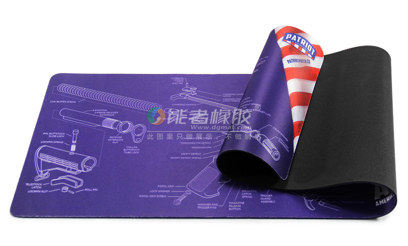 能者橡膠專業(yè)生產(chǎn)槍支裝配墊（槍墊、槍支清潔墊）