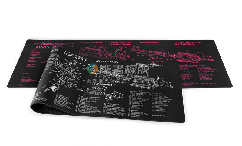 能者橡膠專業(yè)生產(chǎn)槍支裝配墊（槍墊、槍支清潔墊）